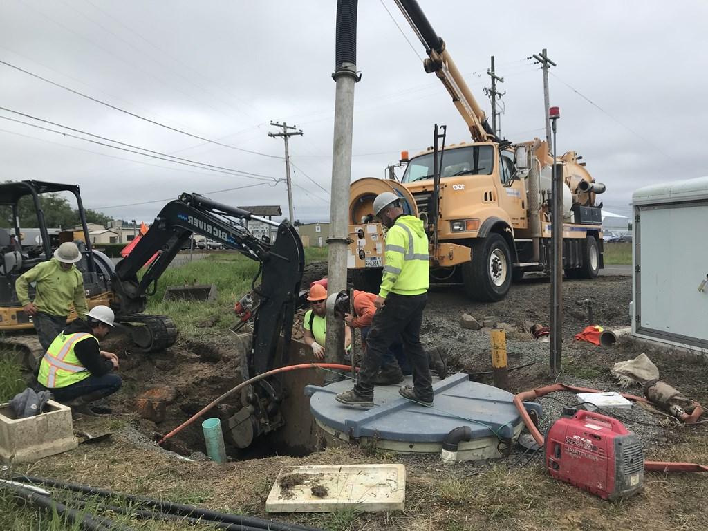 Airport Sewer Reconstruction Project May/June 2021 